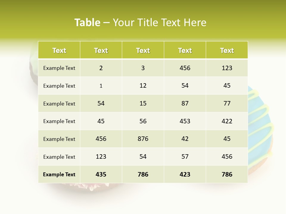 Donuts PowerPoint Template