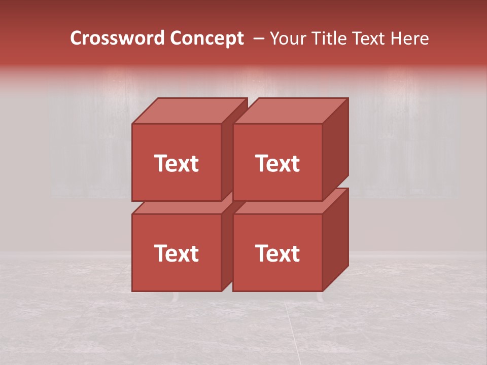 Bedroom Sofa Chairs PowerPoint Template