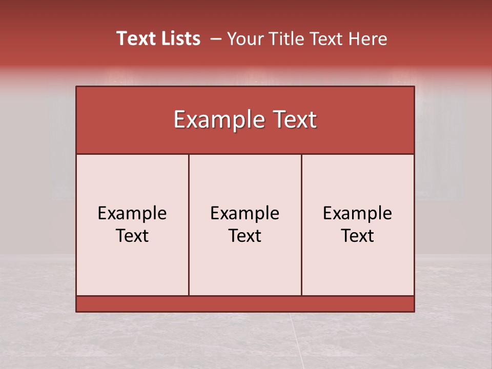 Bedroom Sofa Chairs PowerPoint Template
