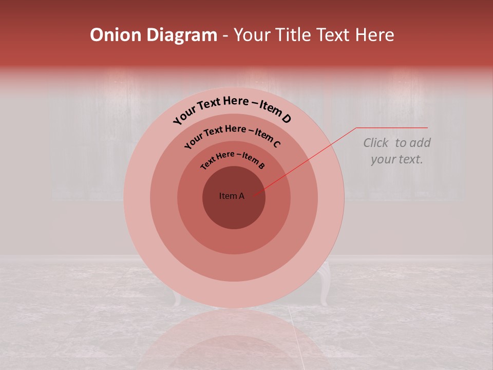 Bedroom Sofa Chairs PowerPoint Template