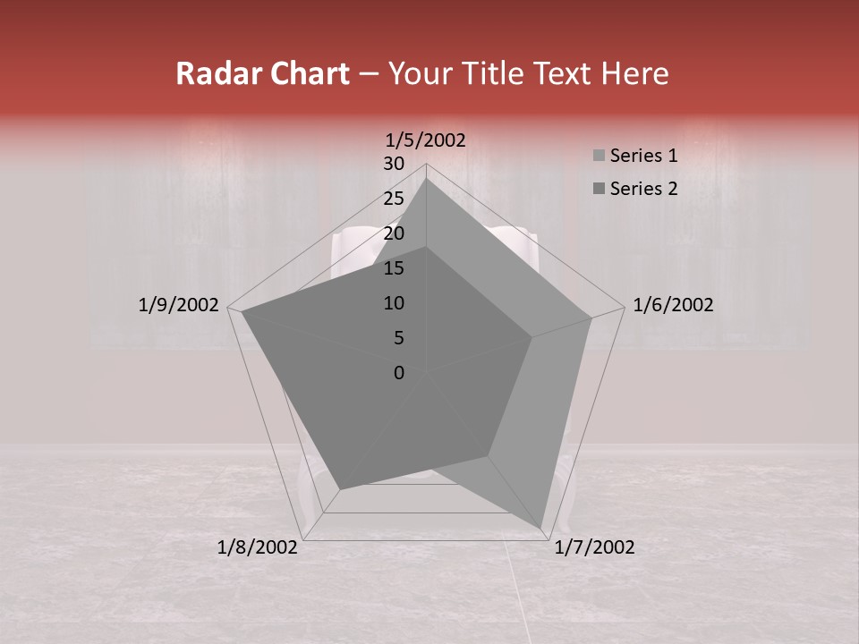 Bedroom Sofa Chairs PowerPoint Template