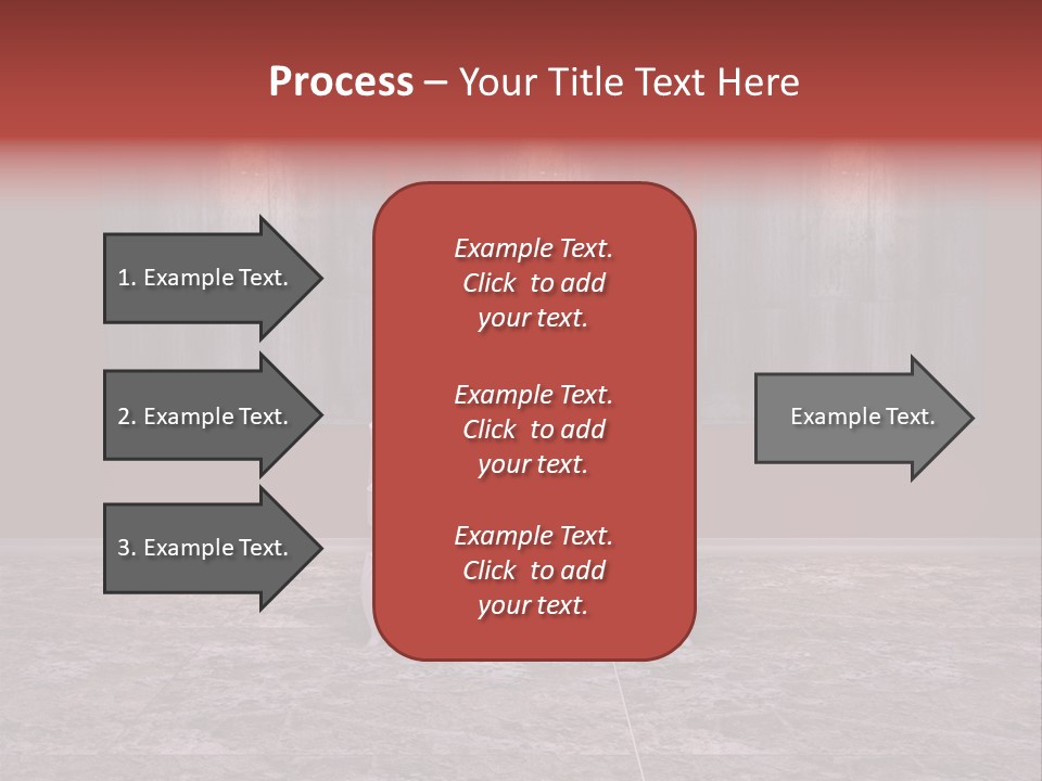 Bedroom Sofa Chairs PowerPoint Template