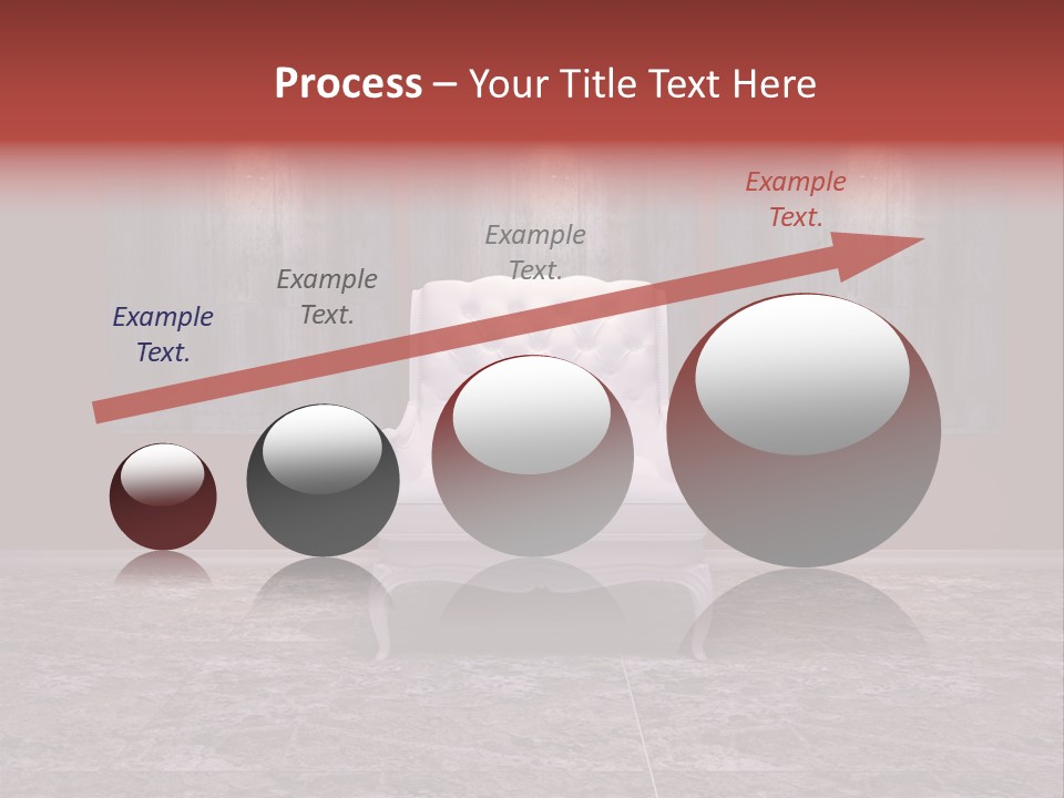 Bedroom Sofa Chairs PowerPoint Template