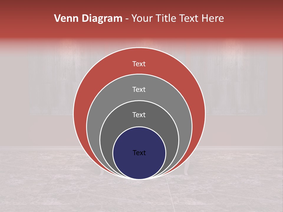 Bedroom Sofa Chairs PowerPoint Template