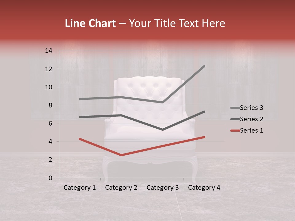 Bedroom Sofa Chairs PowerPoint Template