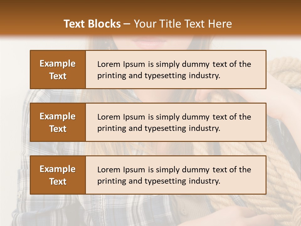 Country Fashion PowerPoint Template