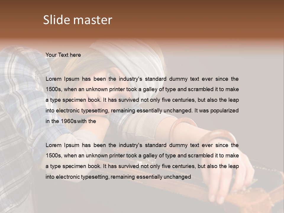 Country Fashion Style PowerPoint Template