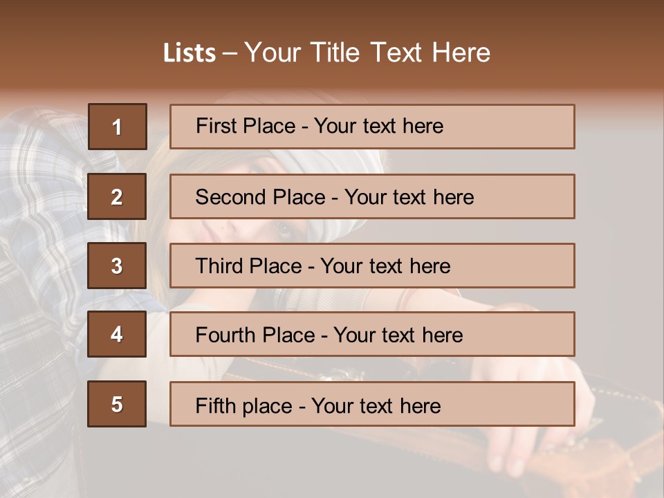Country Fashion Style PowerPoint Template