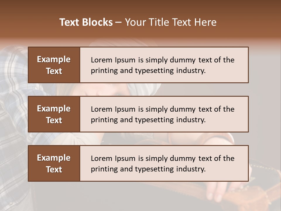 Country Fashion Style PowerPoint Template