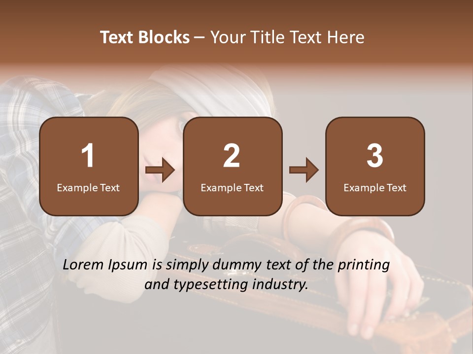 Country Fashion Style PowerPoint Template