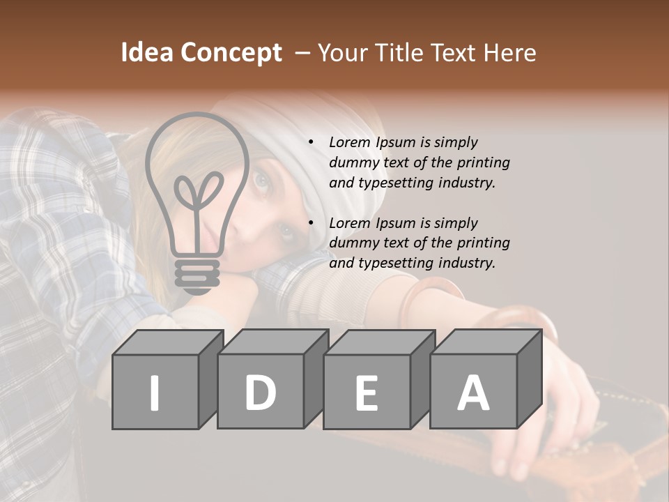 Country Fashion Style PowerPoint Template