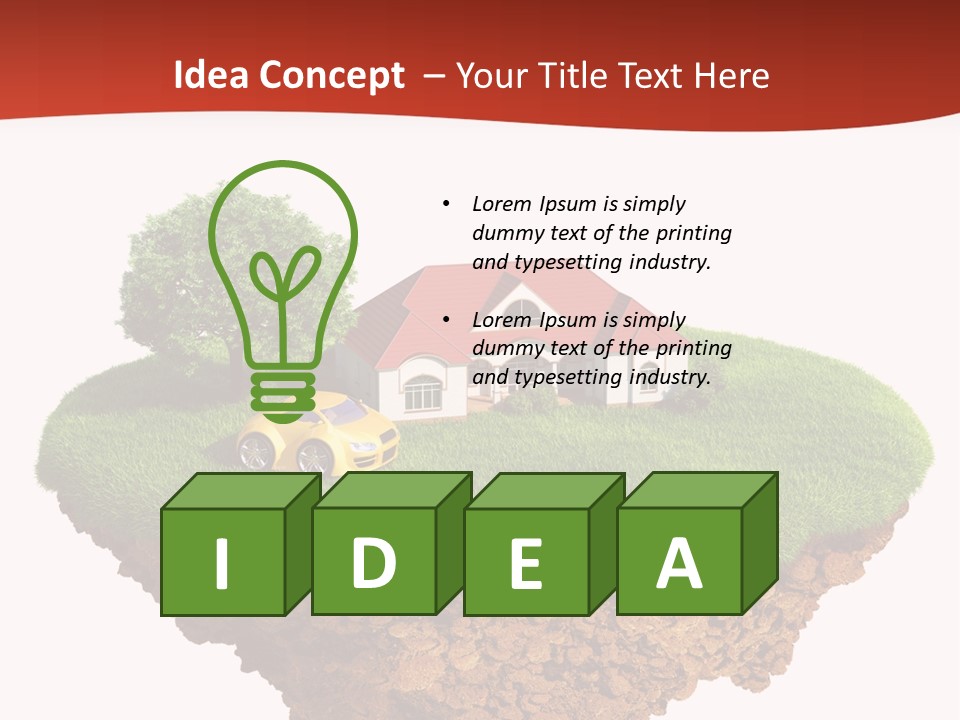 Island Planet PowerPoint Template