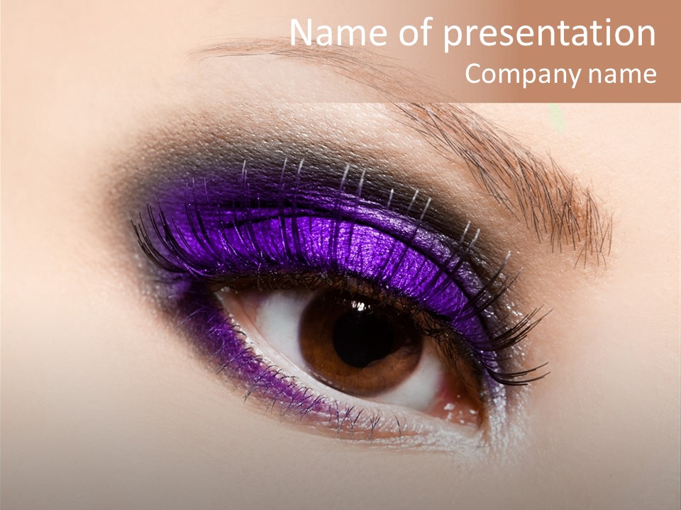 Emerald Makeup PowerPoint Template