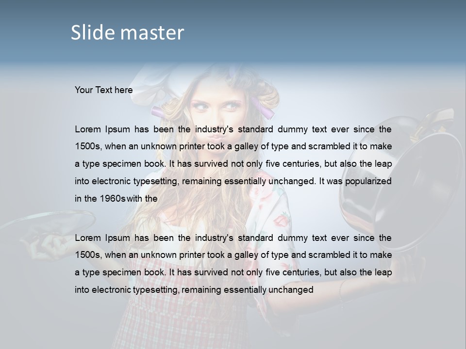 Cooking  Work PowerPoint Template