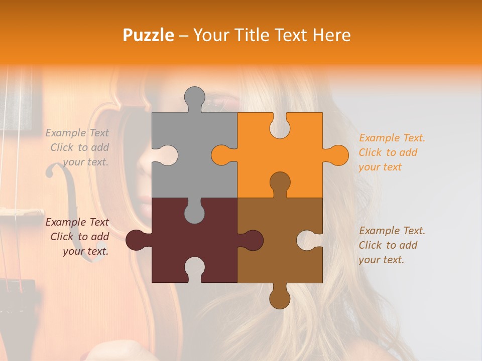 Elegant Symphony Space PowerPoint Template