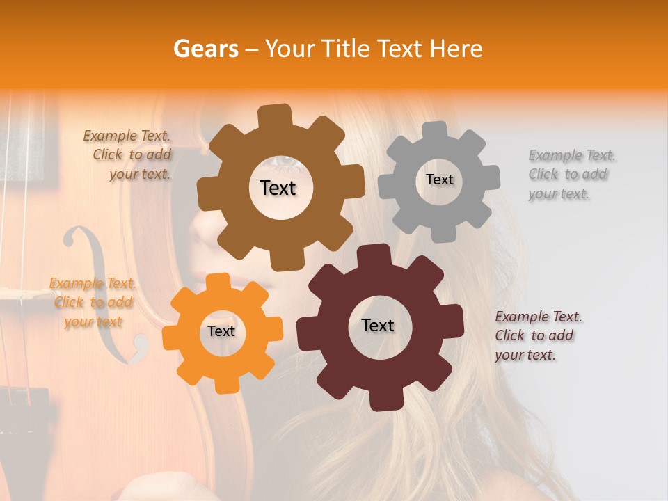 Elegant Symphony Space PowerPoint Template