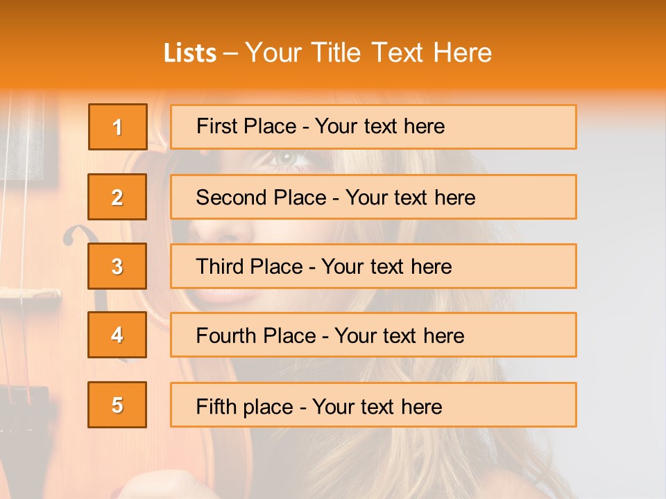 Elegant Symphony Space PowerPoint Template