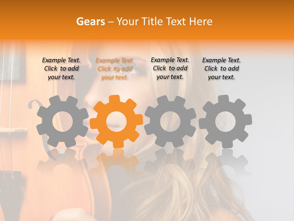 Elegant Symphony Space PowerPoint Template