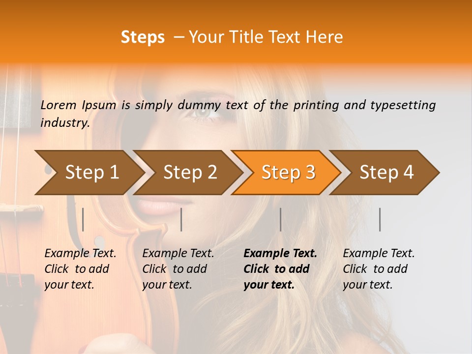 Elegant Symphony Space PowerPoint Template