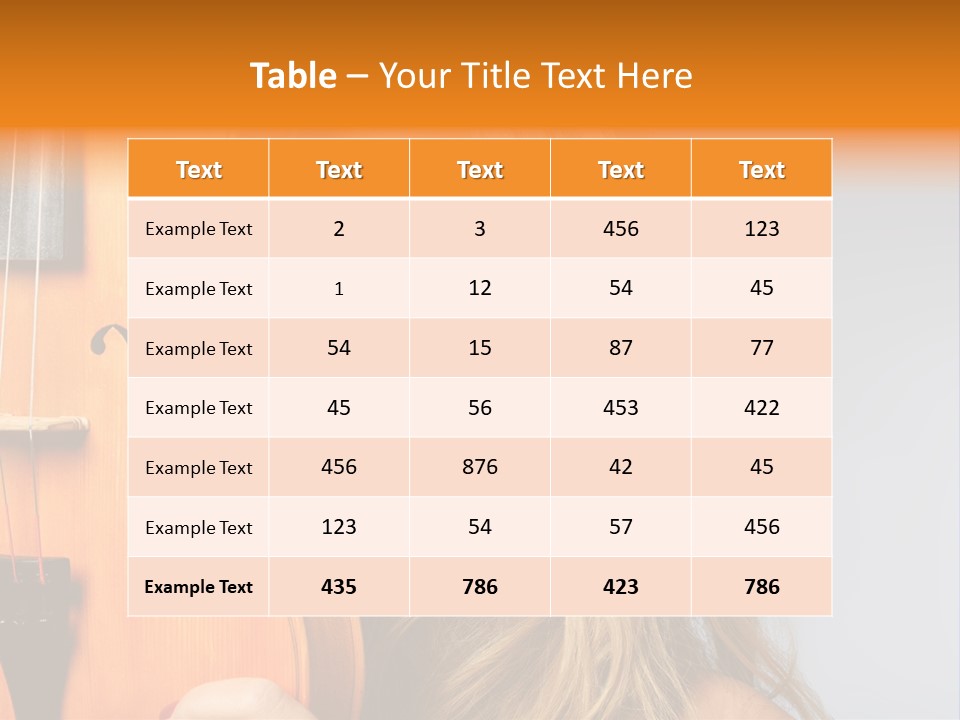 Elegant Symphony Space PowerPoint Template