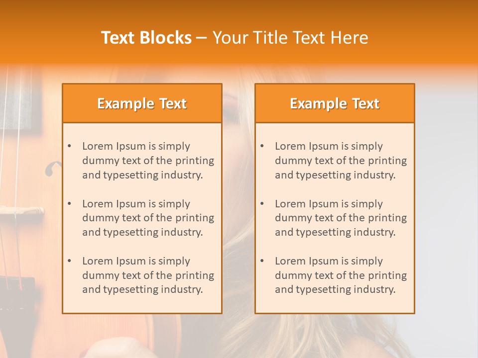 Elegant Symphony Space PowerPoint Template
