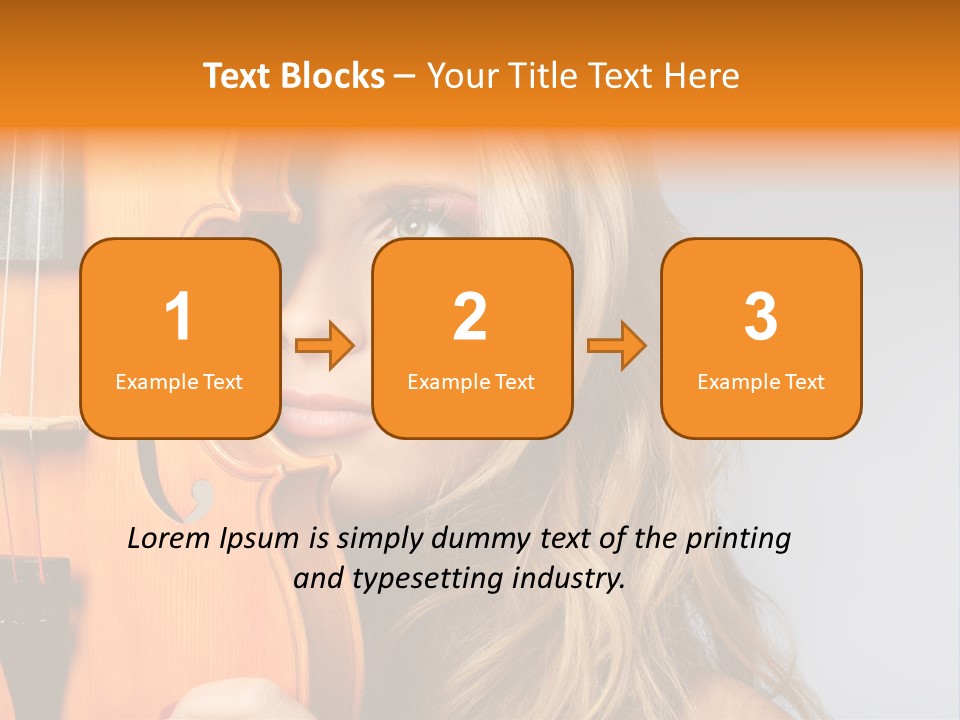 Elegant Symphony Space PowerPoint Template
