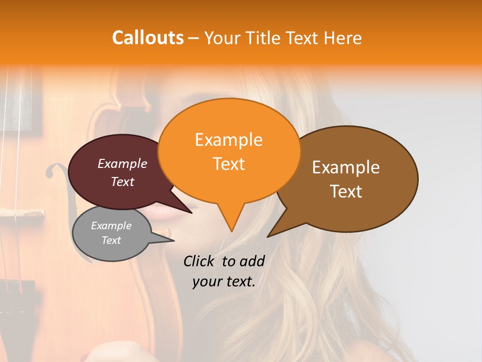 Elegant Symphony Space PowerPoint Template