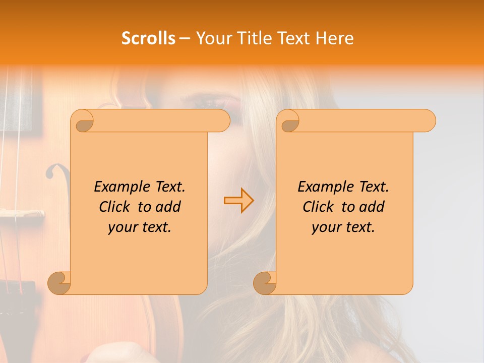 Elegant Symphony Space PowerPoint Template