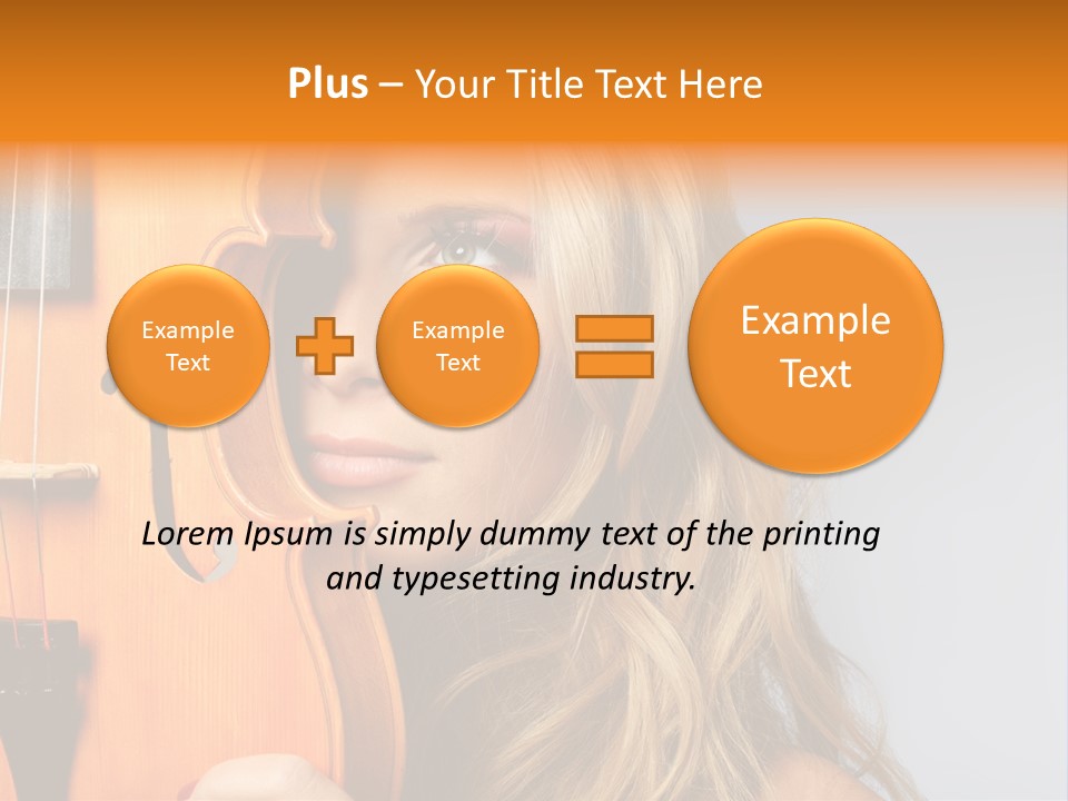 Elegant Symphony Space PowerPoint Template