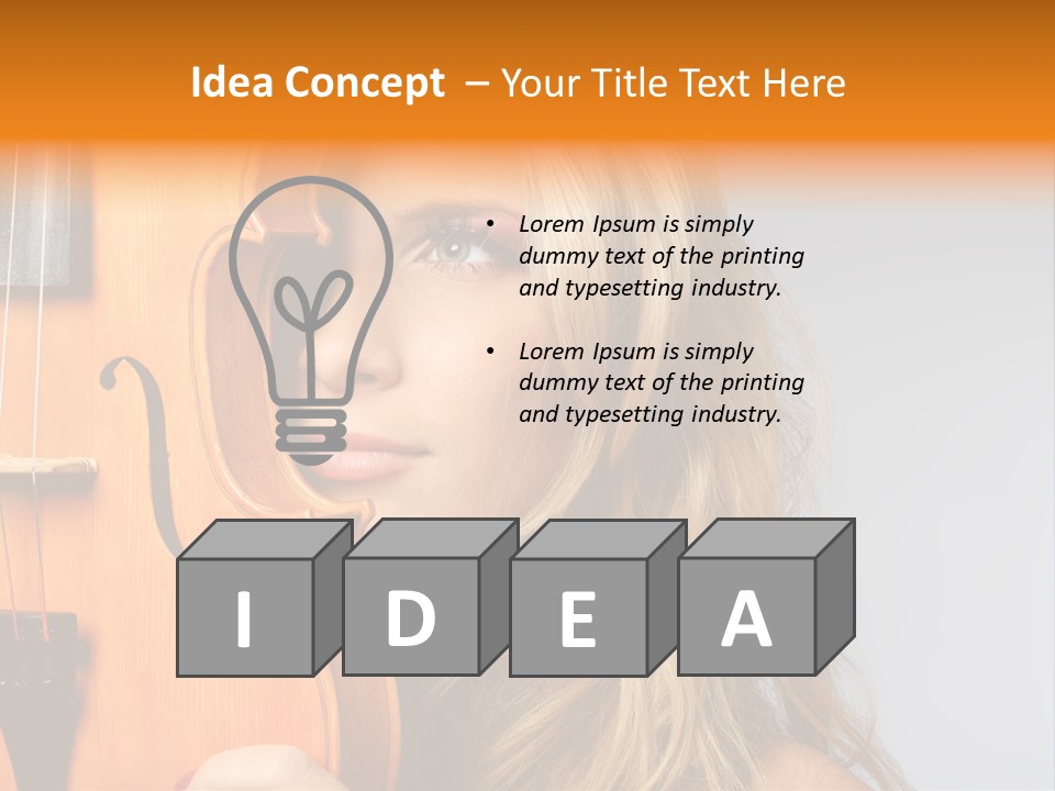 Elegant Symphony Space PowerPoint Template