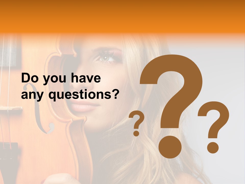 Elegant Symphony Space PowerPoint Template