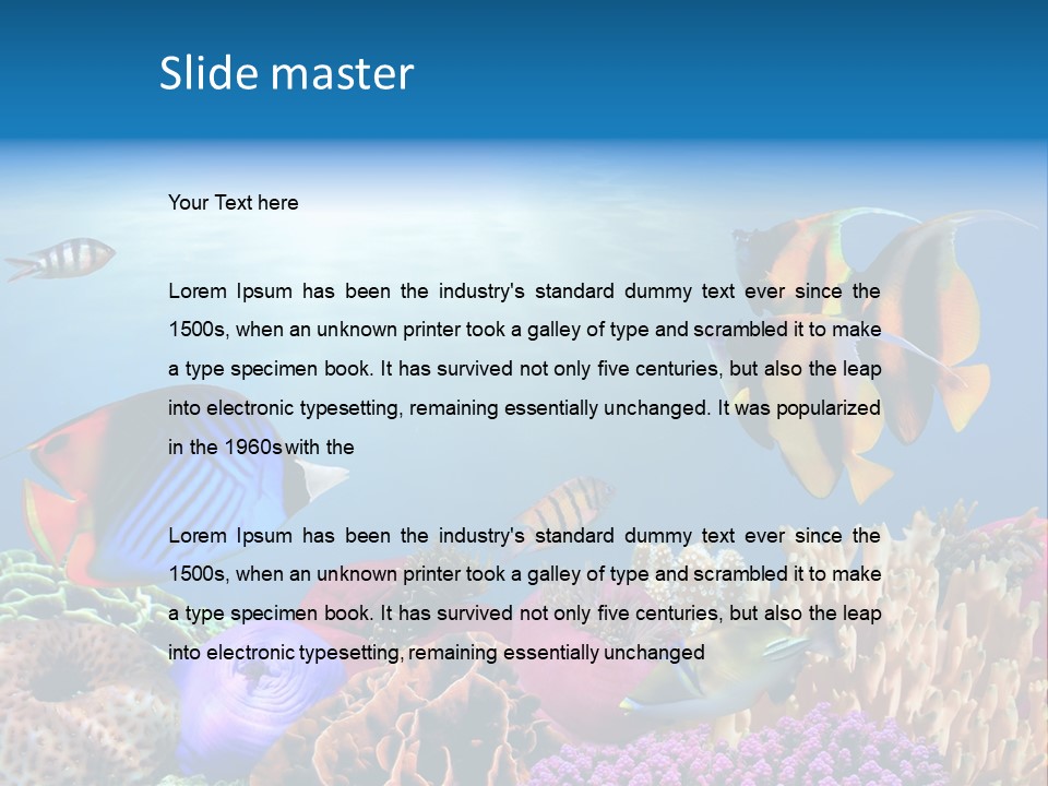 Ultra Wide PowerPoint Template