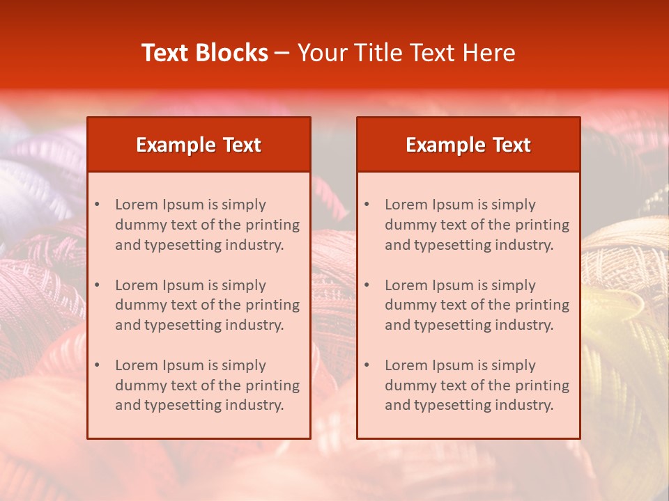 Insumos Confeccion PowerPoint Template