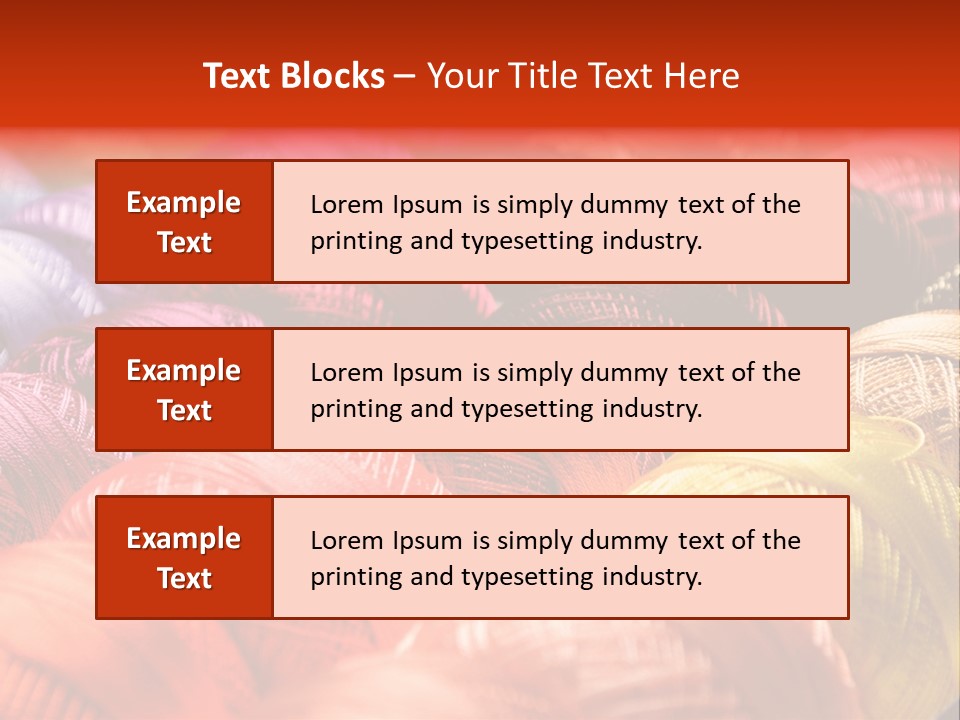 Insumos Confeccion PowerPoint Template