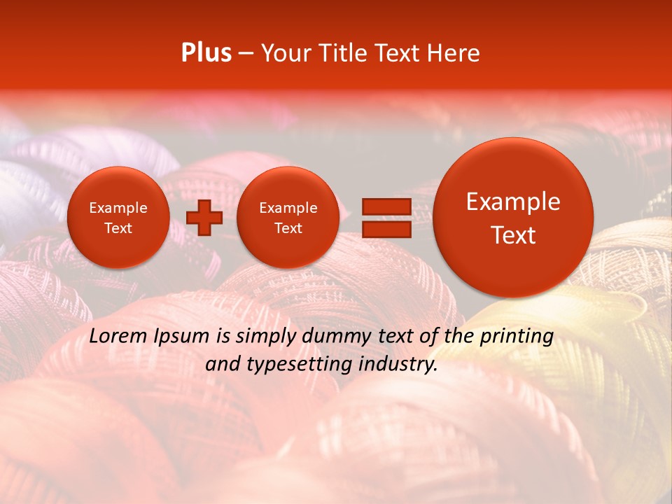 Insumos Confeccion PowerPoint Template