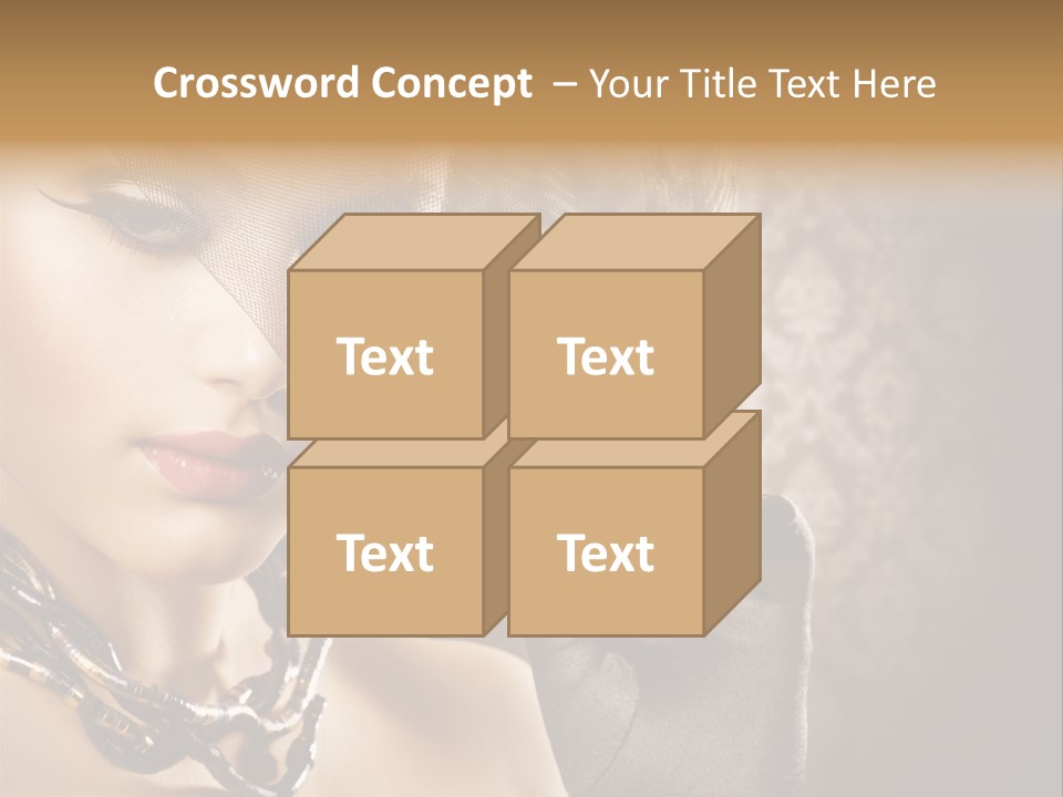 Beauty Portrait PowerPoint Template