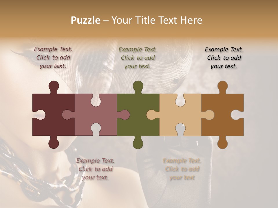 Beauty Portrait PowerPoint Template