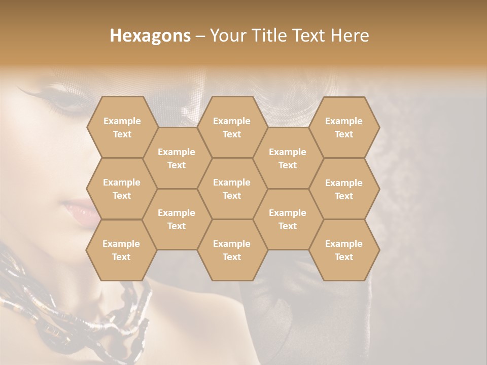 Beauty Portrait PowerPoint Template