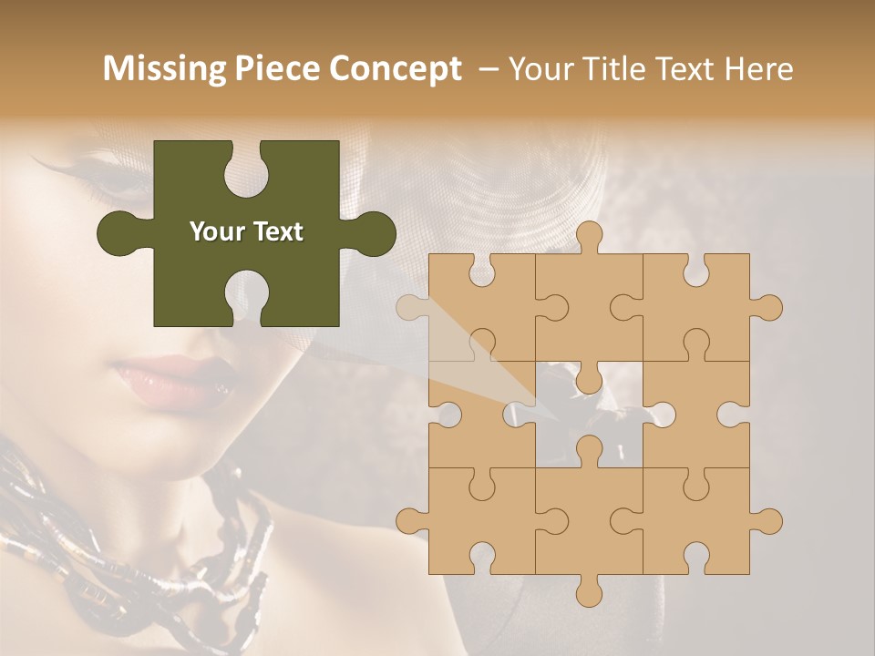 Beauty Portrait PowerPoint Template