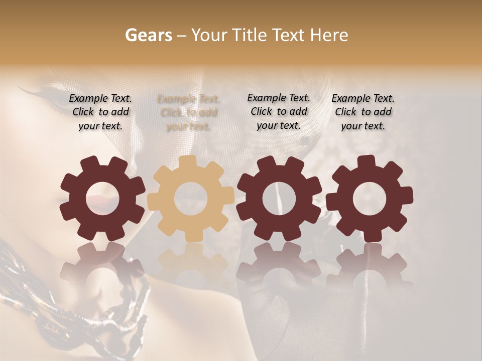 Beauty Portrait PowerPoint Template