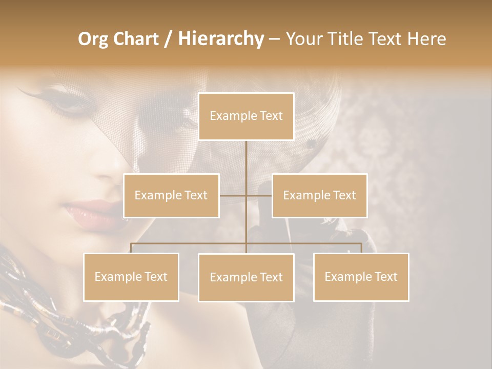 Beauty Portrait PowerPoint Template