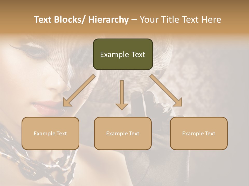 Beauty Portrait PowerPoint Template