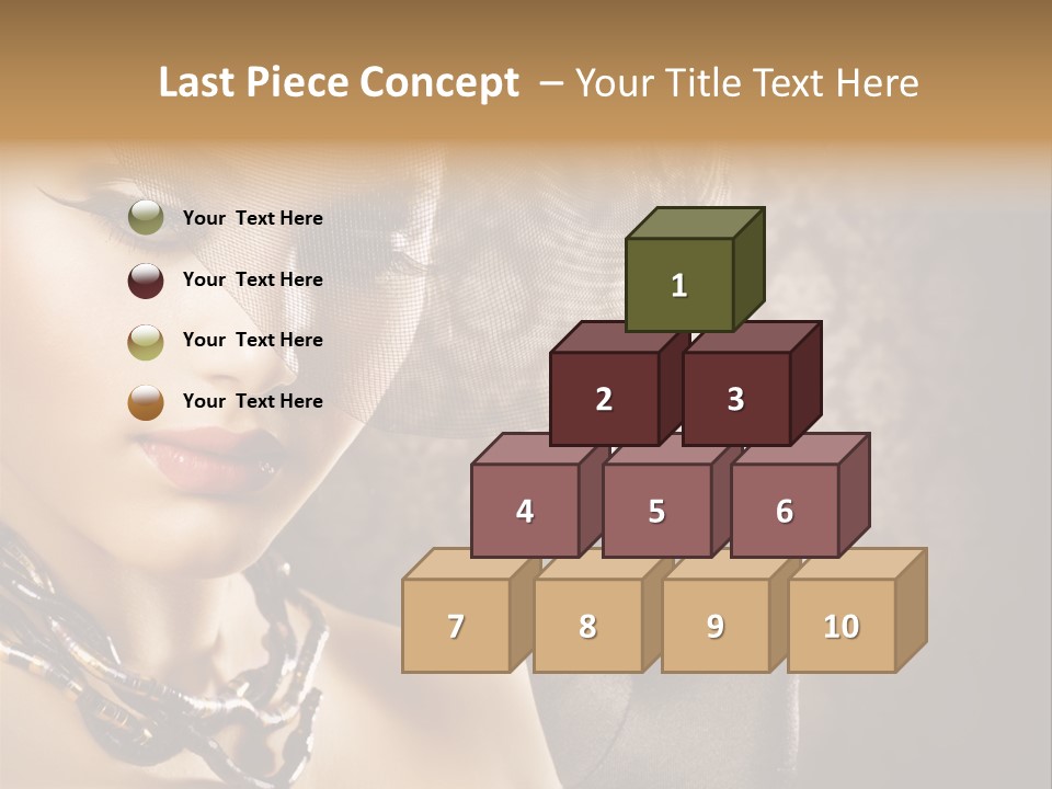 Beauty Portrait PowerPoint Template