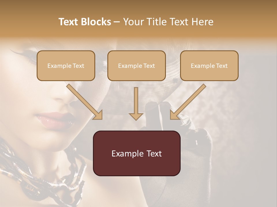 Beauty Portrait PowerPoint Template