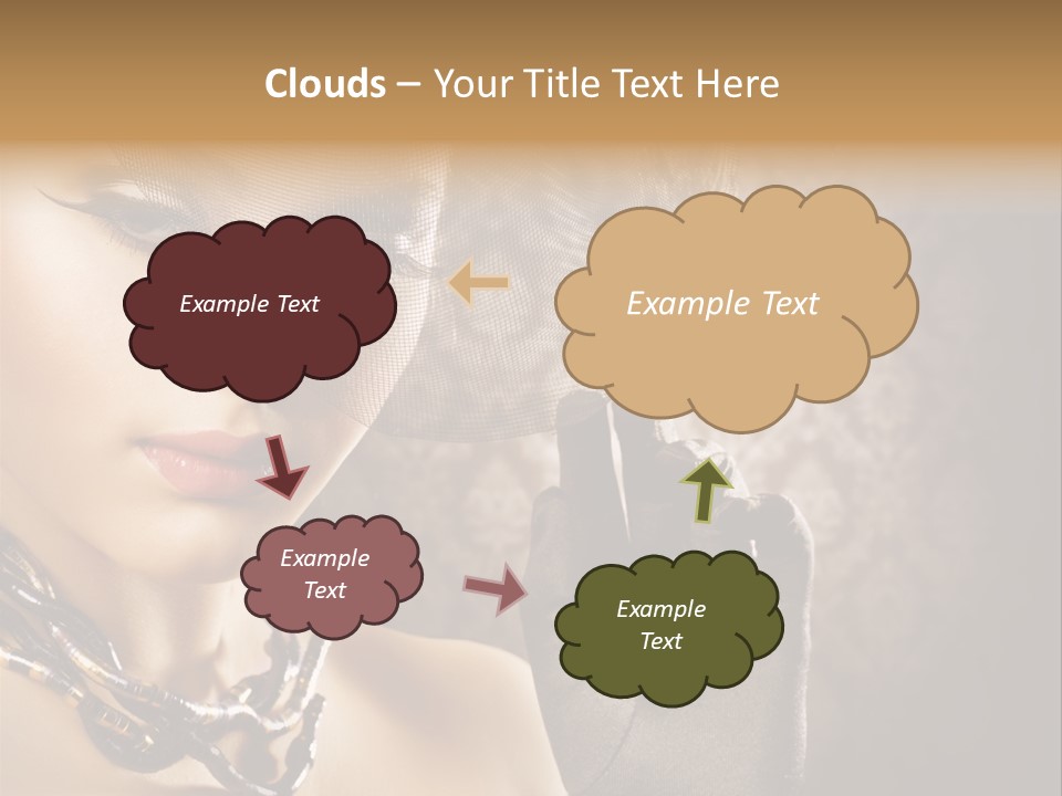 Beauty Portrait PowerPoint Template