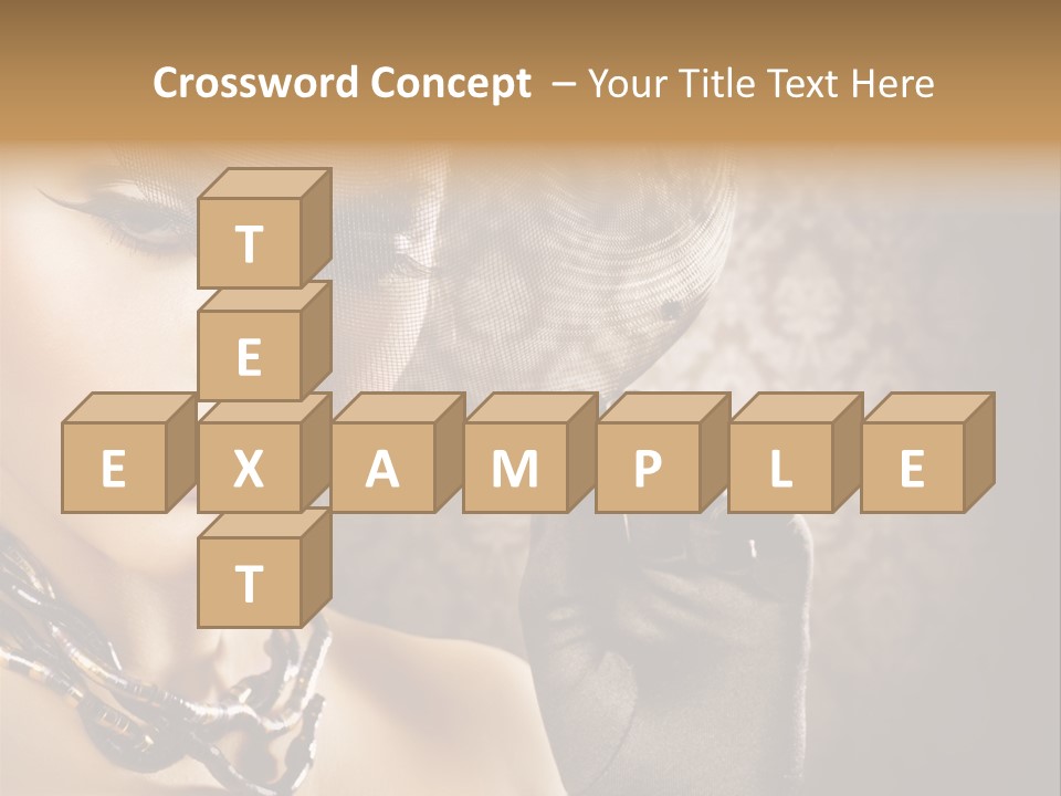 Beauty Portrait PowerPoint Template