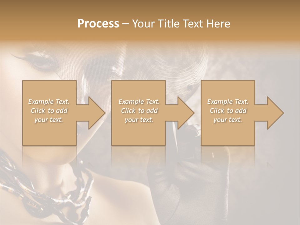 Beauty Portrait PowerPoint Template