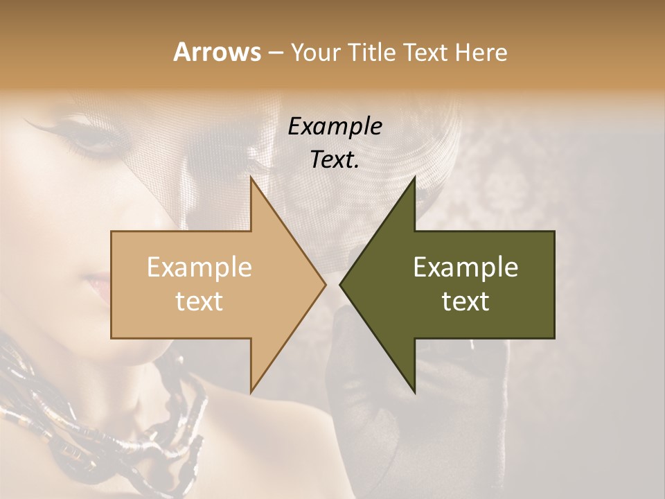 Beauty Portrait PowerPoint Template