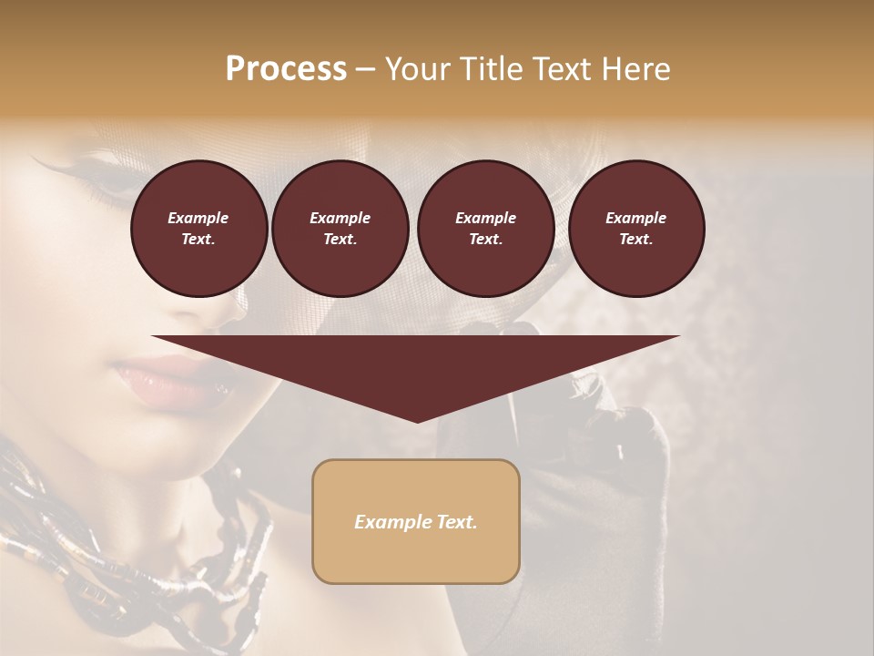 Beauty Portrait PowerPoint Template