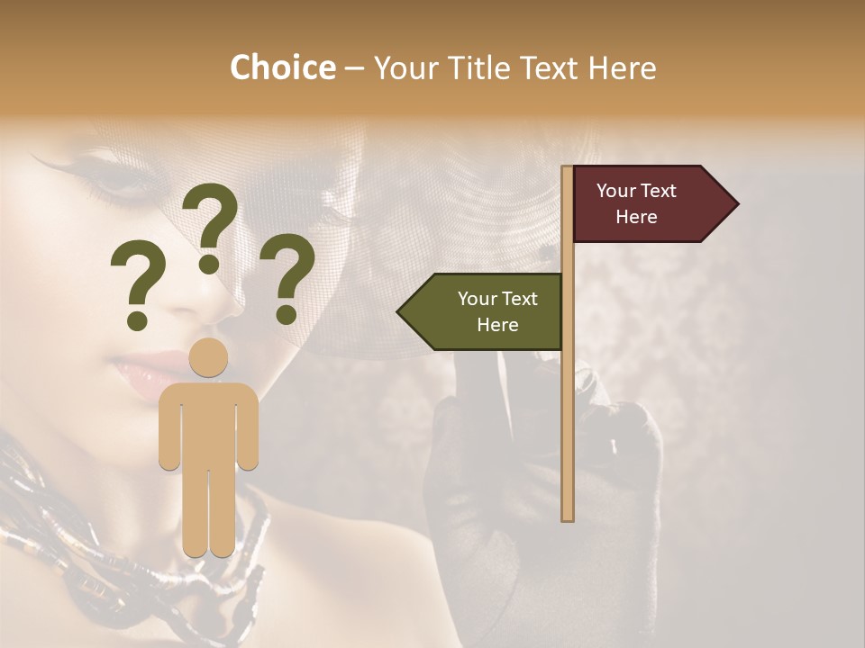 Beauty Portrait PowerPoint Template